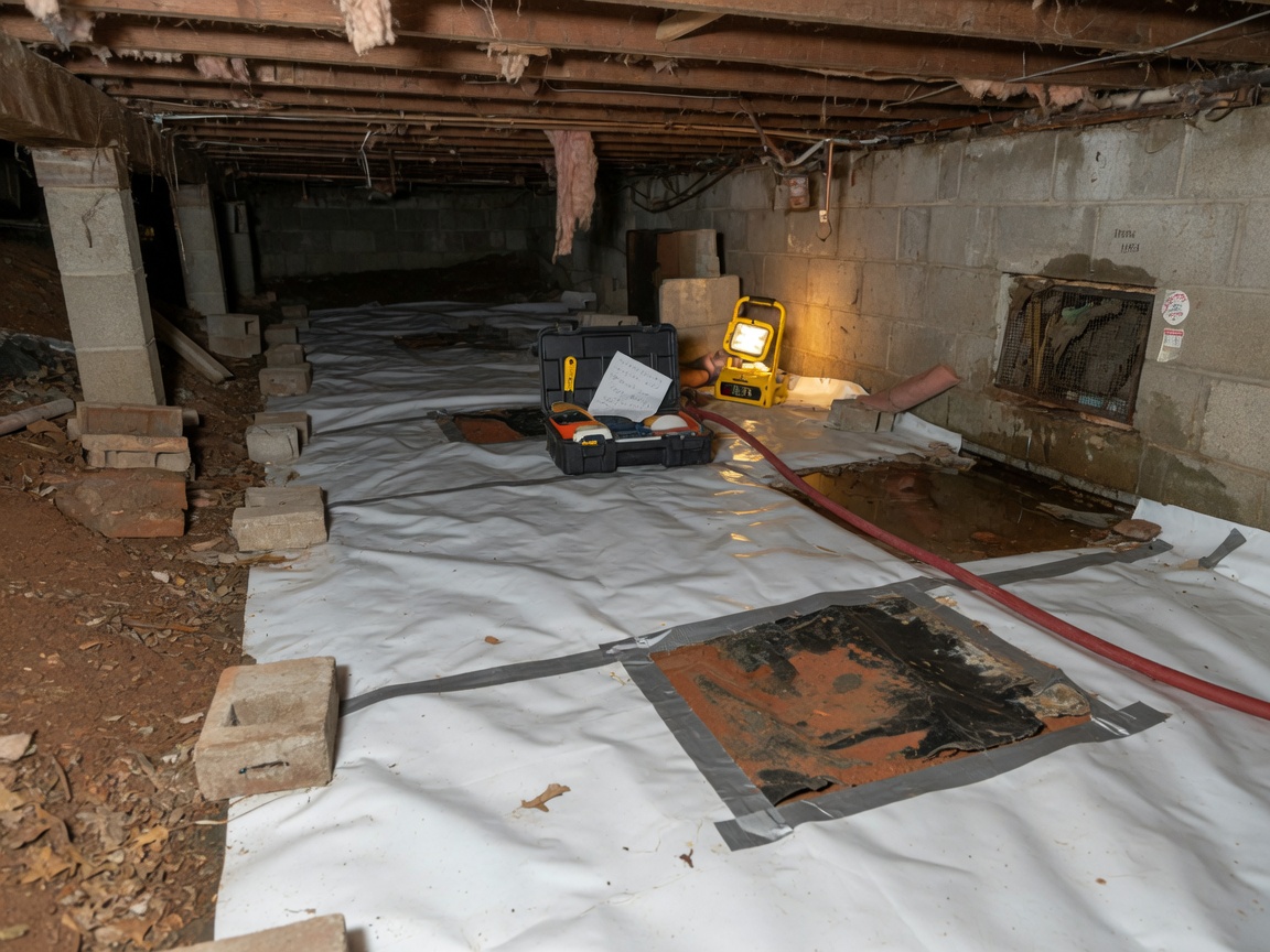 Crawl Space Vapor Barrier Cost in Tulsa: What Homeowners Should Budget