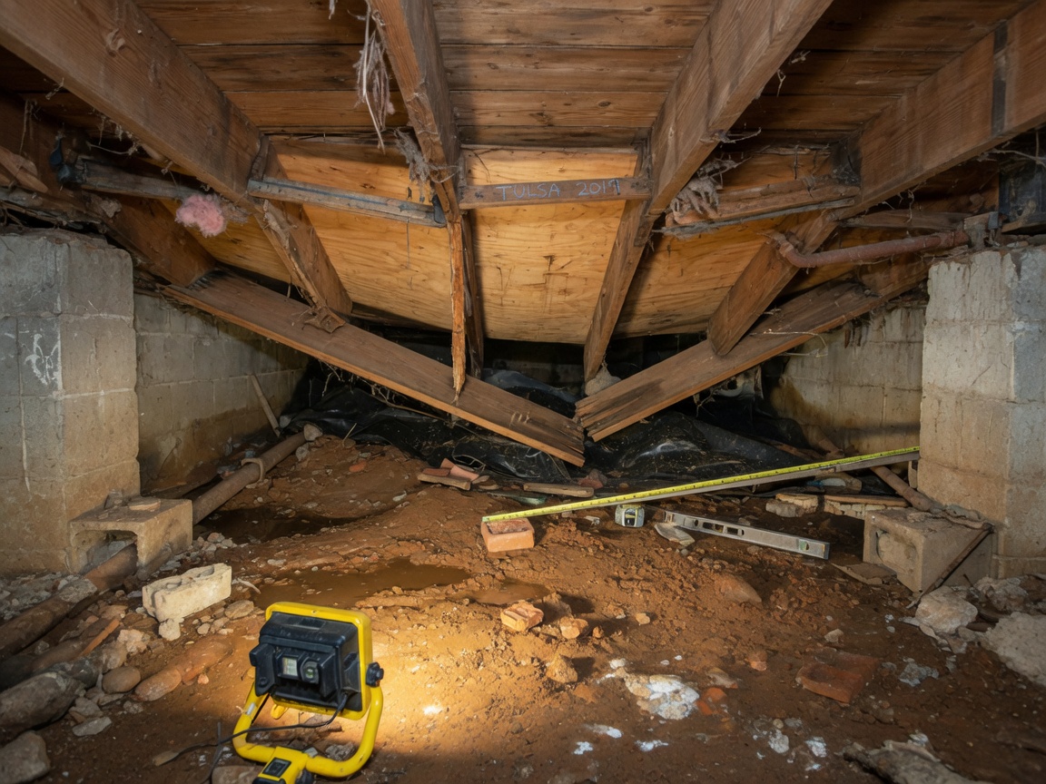 crawl space repair in Verdigris