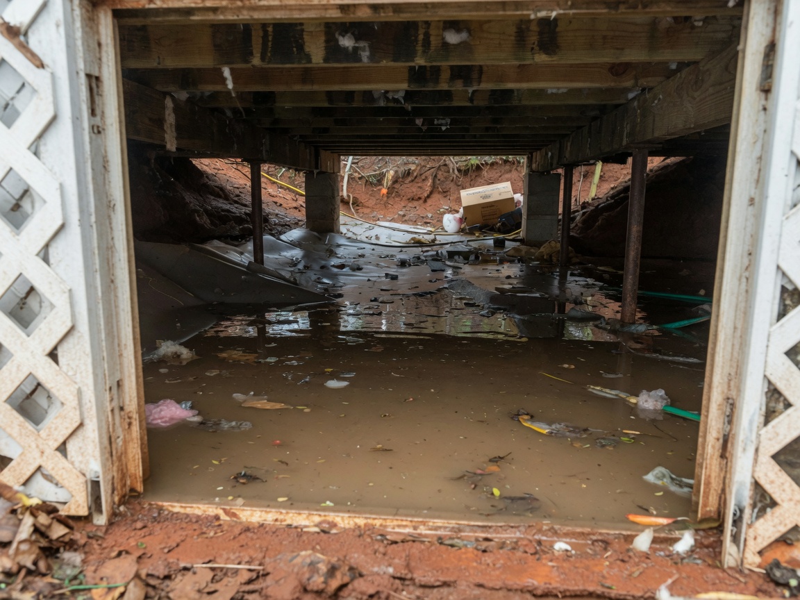 Standing Water in Your Crawl Space After Oklahoma Storms: What to Do Next