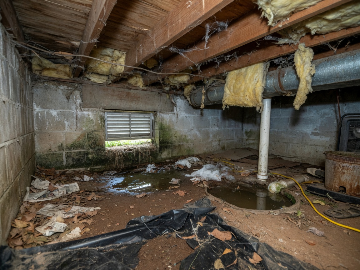 crawl space repair in Pryor