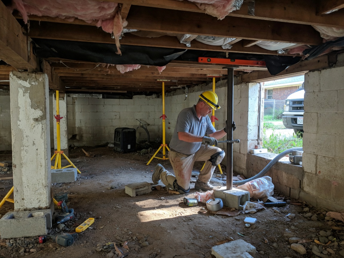 crawl space repair in Claremore